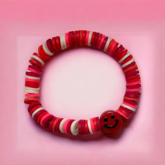 Red Smiley Bracelet