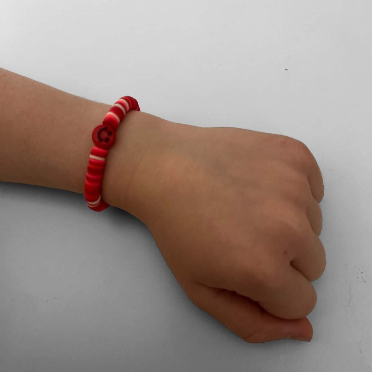 Red Smiley Bracelet