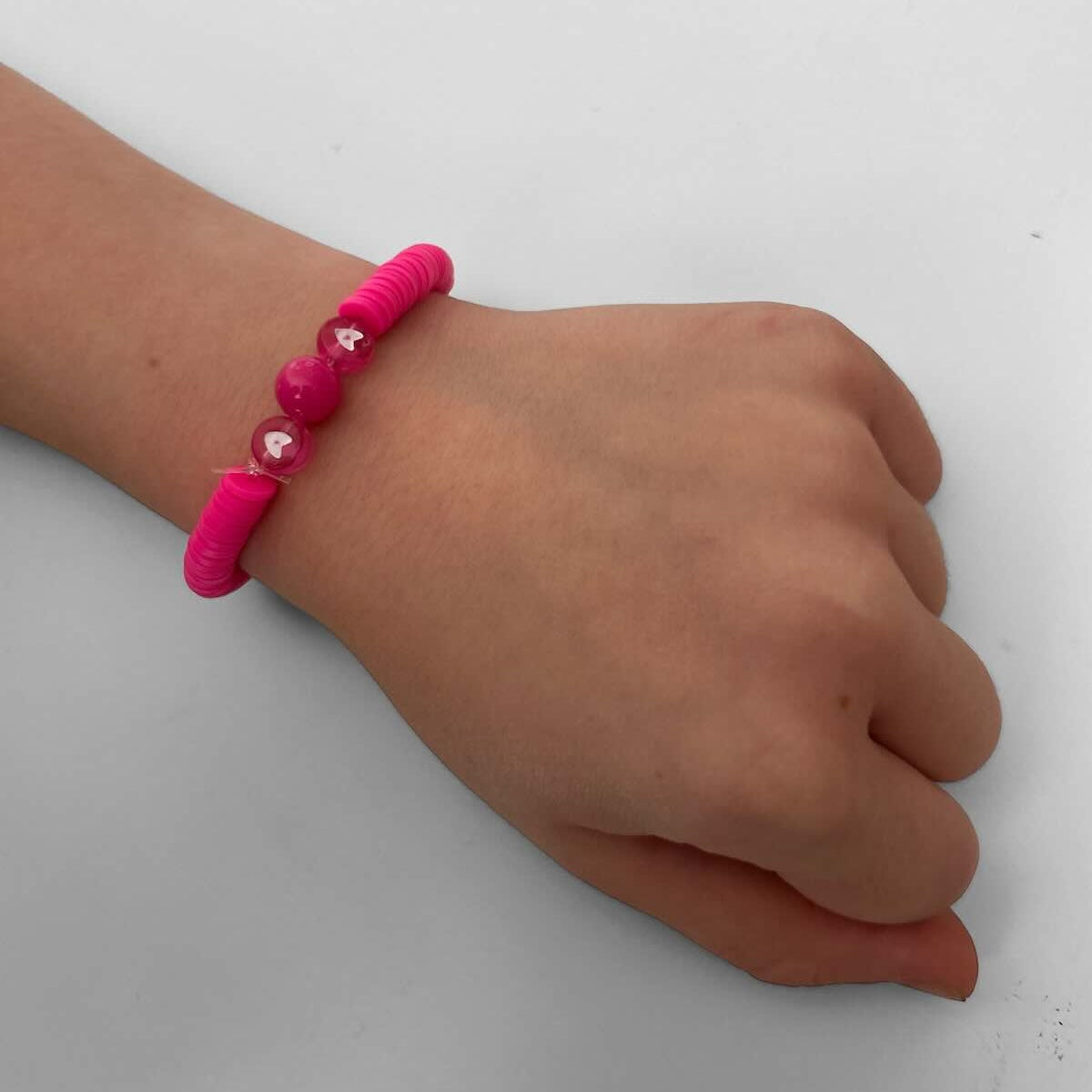 Pink Heart Bracelet